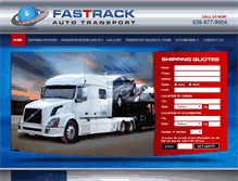 Tablet Screenshot of fastrackautotransport.com